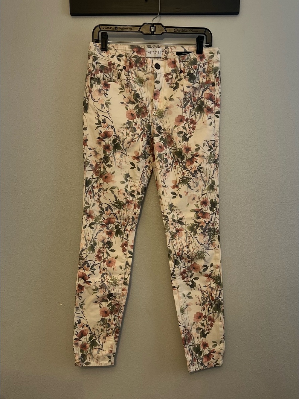 Parker Smith Jeans Womens 29 Multicolor Floral Skinny Denim